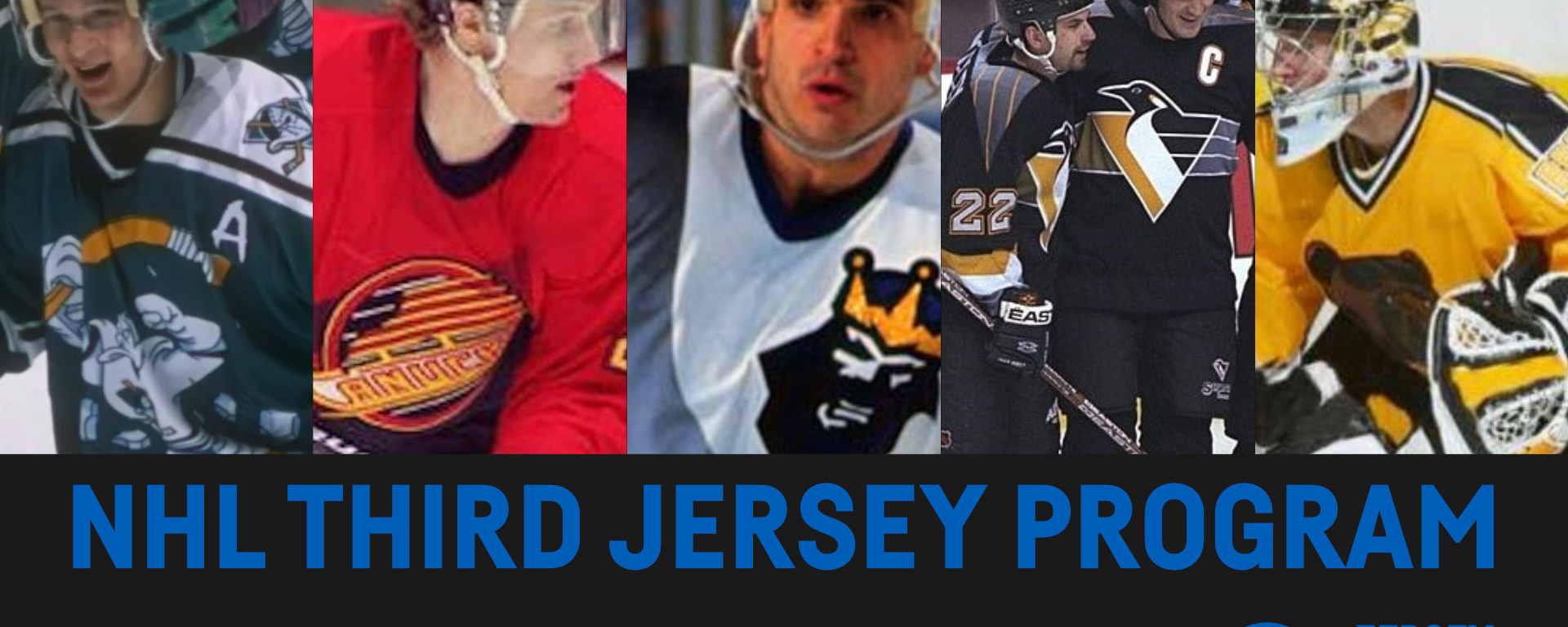 The 95-96 NHL Third Jersey Program: A Retrospective – Jersey Nerds